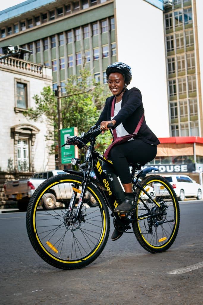 E-bike city tour in Kampala